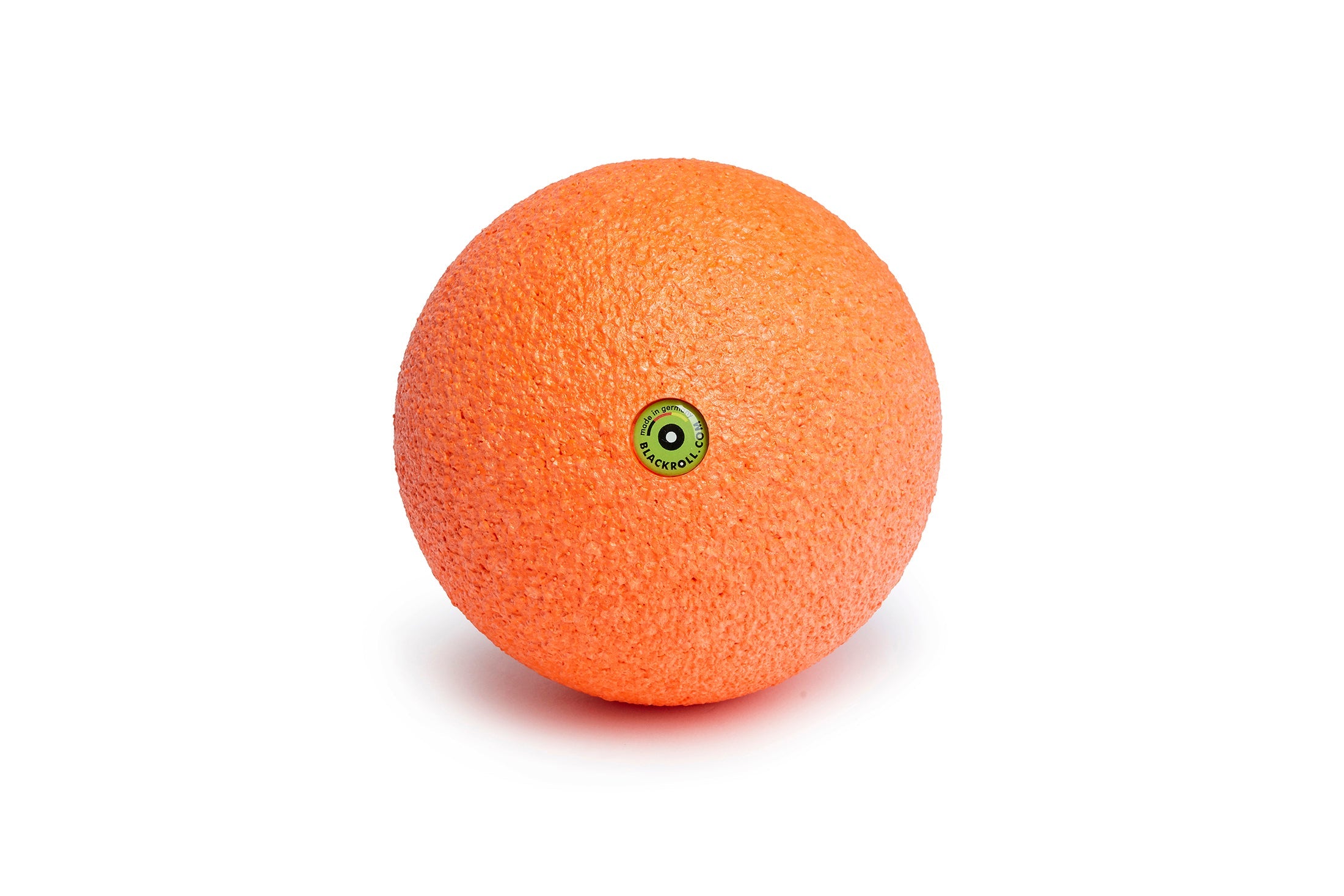 Orange trigger point therapy ball
