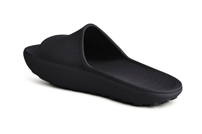 BLACKROLL Recovery Slopes in black – negative heel recovery slides with dynamic rocker sole