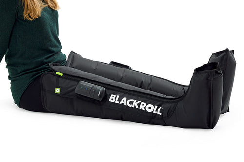 BLACKROLL Compression Boots 2.0 in use
